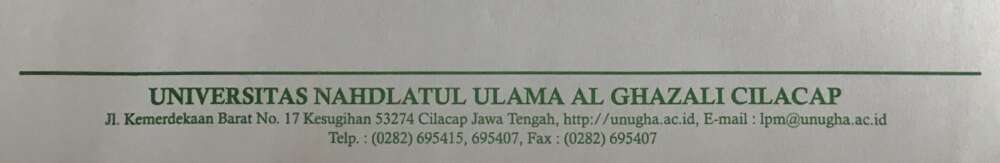 SK Penyerahan Naskah